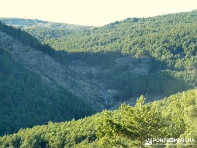 Chorro de San Mamés - Montes Carpetanos - rutas senderismo madrid;mundo singles senderos del sur